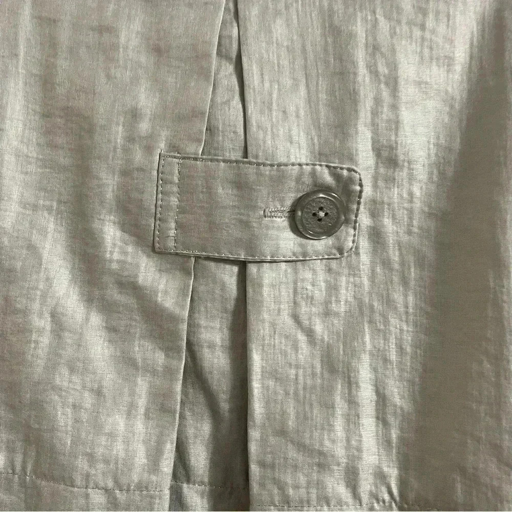 Shin Choi Button Light Weight Jacket Womens Size 10 Shimmery - Picture 7 of 9